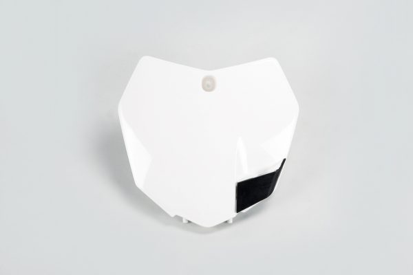 פלטת מספר קדמית לבנה מוטוקרוס KTM SX/F 125-450 13-15