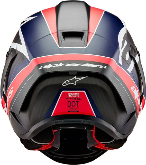 ⁦Alpinestars Supertech R10 Team Helmet קסדת אלפינסטארס⁩ – תמונה ⁦6⁩