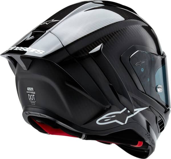 ⁦Alpinestars Supertech R10 Carbon Helmet קסדת אלפינסטארס⁩ – תמונה ⁦4⁩