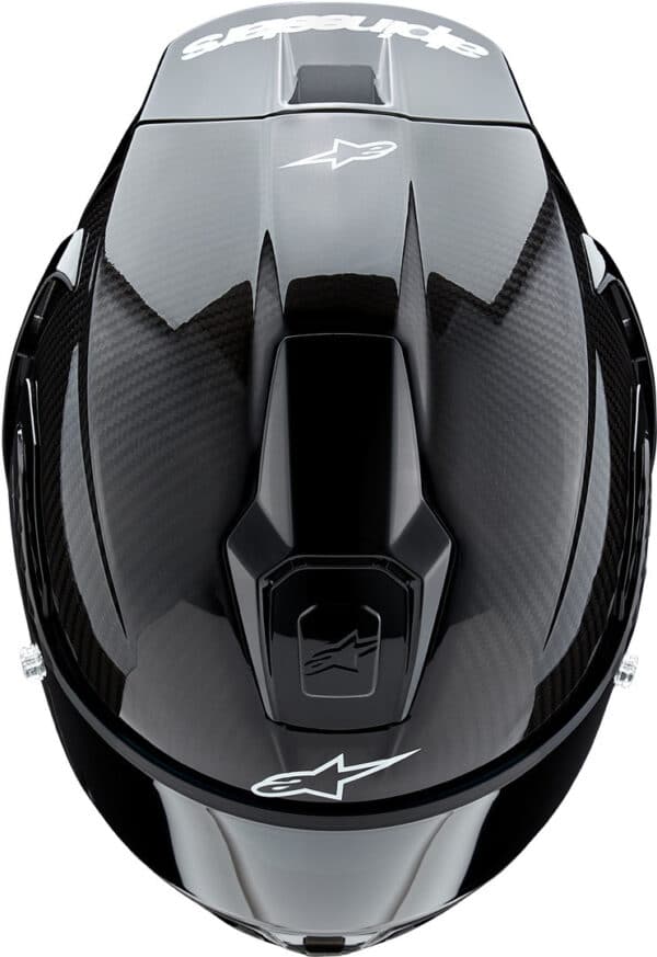 ⁦Alpinestars Supertech R10 Carbon Helmet קסדת אלפינסטארס⁩ – תמונה ⁦9⁩