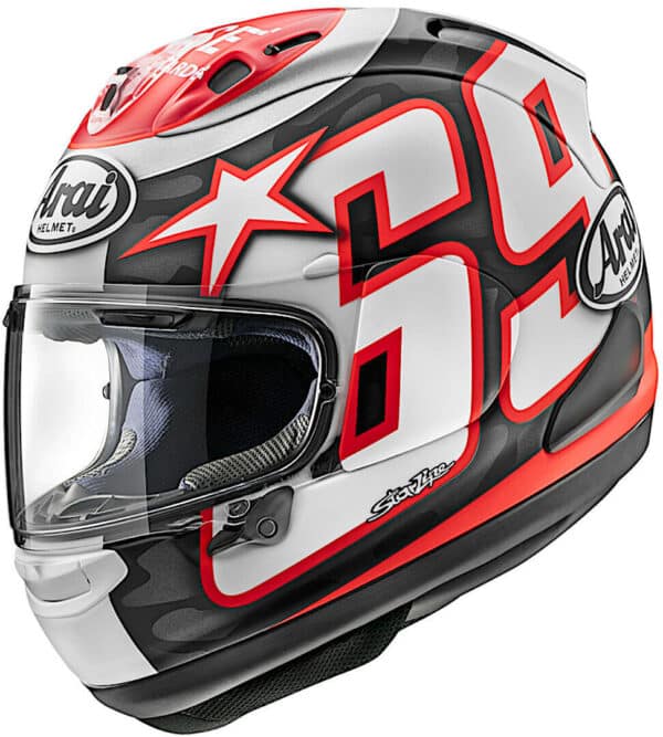 Arai RX-7V Evo Nicky Reset Helmet קסדת אראי צביעת ניקי היידן