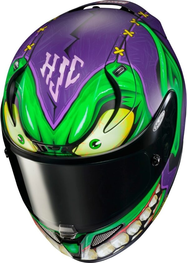 ⁦HJC RPHA 11 Green Goblin ראפה 11 הגובלין הירוק MARVEL מארוול⁩ – תמונה ⁦3⁩