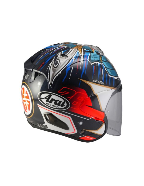 ⁦Arai SZ-R Evo Pedrosa Shogun	קסדת אראי צביעת שוגאן סמוראי פדרוסה⁩ – תמונה ⁦2⁩