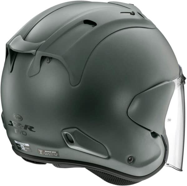 ⁦Arai SZ-R Evo Matt Green קסדת אראי 3/4 ירוק מט⁩ – תמונה ⁦2⁩