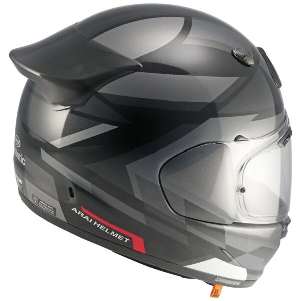 ⁦Arai Quantic Mosaic קסדה מלאה אראי קוואנטיק אפור שחור⁩ – תמונה ⁦2⁩