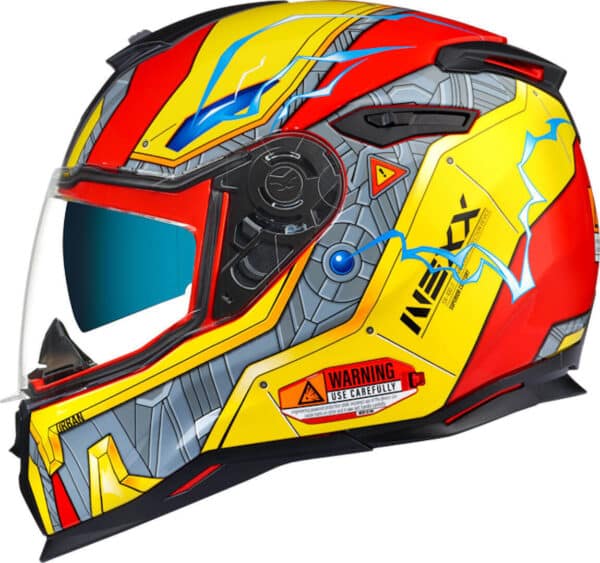 קסדה מלאה Nexx SX.100 ג'יגהבוט קסדת איירון מן
