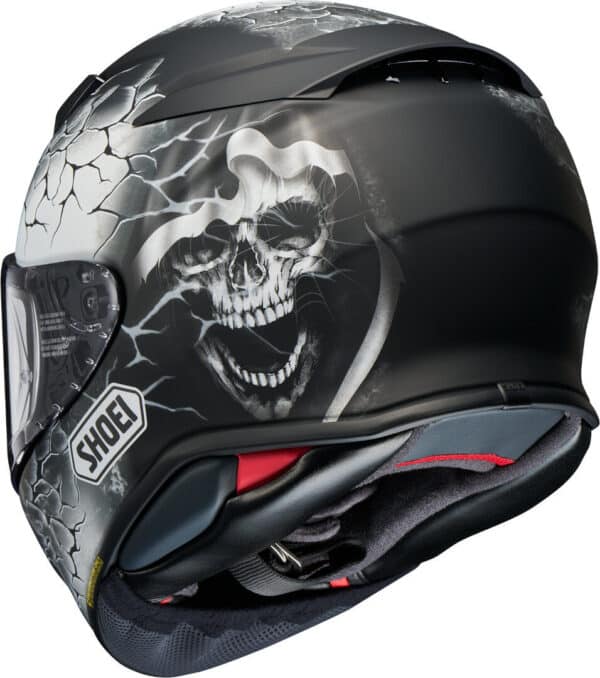 ⁦Shoei NXR 2 קסדה מלאה שואי גולגולת שחור אפור TC-5 GLEAM⁩ – תמונה ⁦2⁩