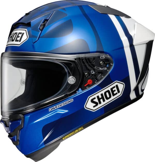 Shoei X-SPR Pro Alex Marquez 73 V2 TC-2קסדה מלאה שואי אקספיאר פרו כחול לבן שואי אקספיאר פרו