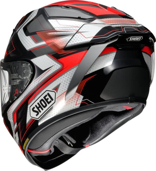 ⁦Shoei X-SPR Pro Escalate קסדה מלאה שואי אקספיאר פרו אסקלייט שחור אדום לבן⁩ – תמונה ⁦3⁩