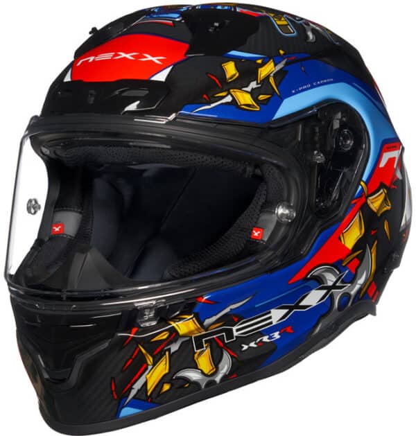 ⁦קסדה מלאה קרבון נקסס סמוראי פנדה  NeXX X.R3R Carbon⁩ – תמונה ⁦2⁩