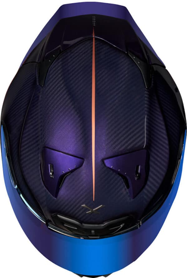 ⁦קסדה מלאה קרבון נקסס קרבון סגול  NeXX X.R3R Carbon⁩ – תמונה ⁦2⁩