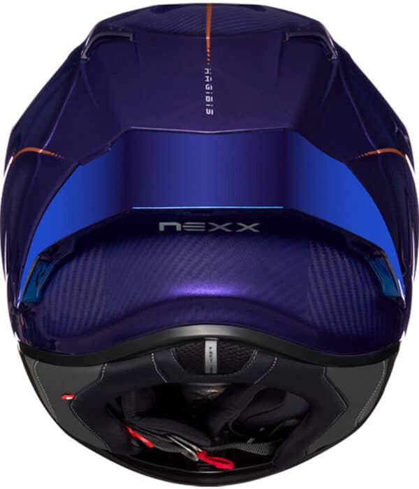 ⁦קסדה מלאה קרבון נקסס קרבון סגול  NeXX X.R3R Carbon⁩ – תמונה ⁦3⁩