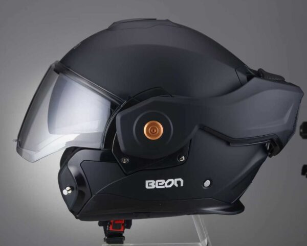 קסדה נפתחת 180 שחור מט BEON
